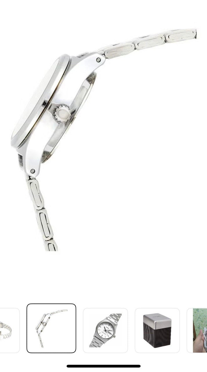 Women’s stainless steel analog wrist watch LTP-V006D-7B2UDF