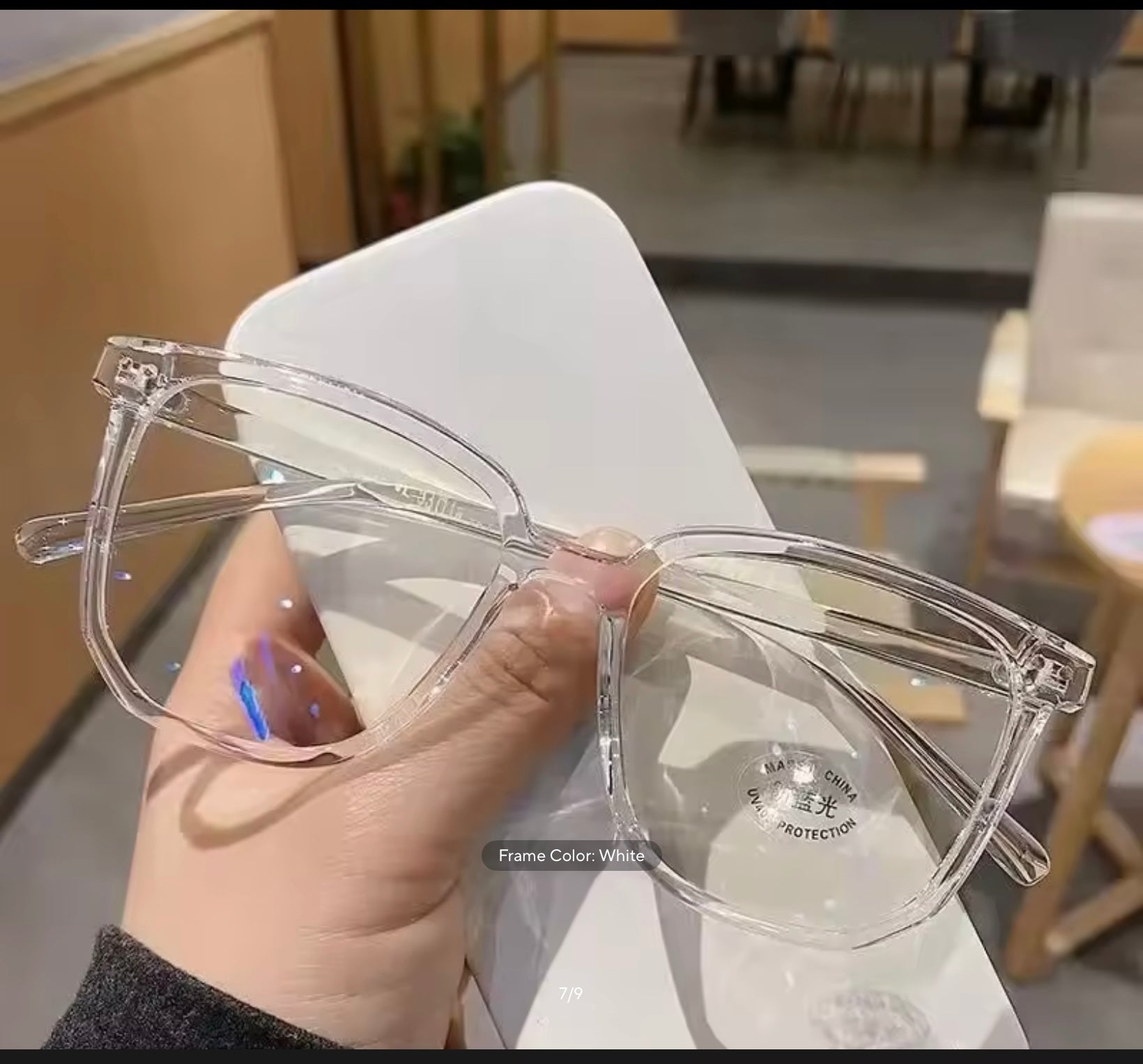 Anti Blue Light Computer Glasses – Classic Clear Frame