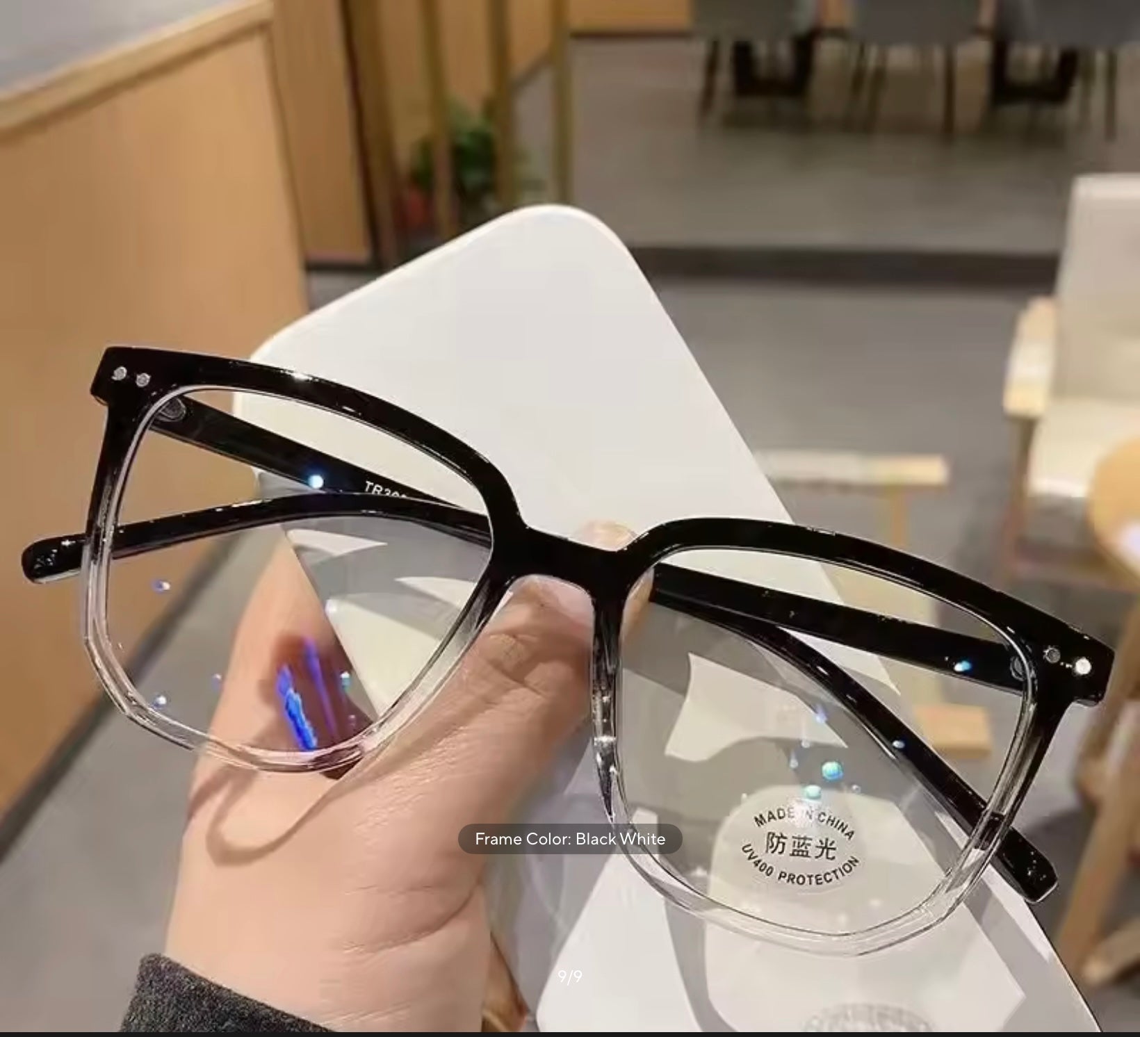 Anti Blue Light Computer Glasses – Classic Clear Frame