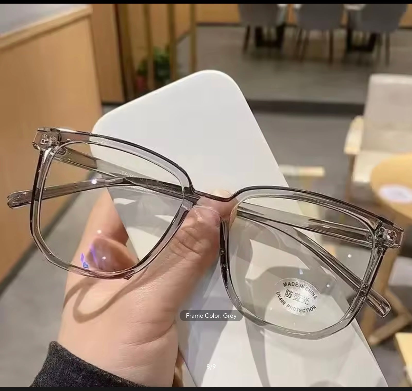 Anti Blue Light Computer Glasses – Classic Clear Frame