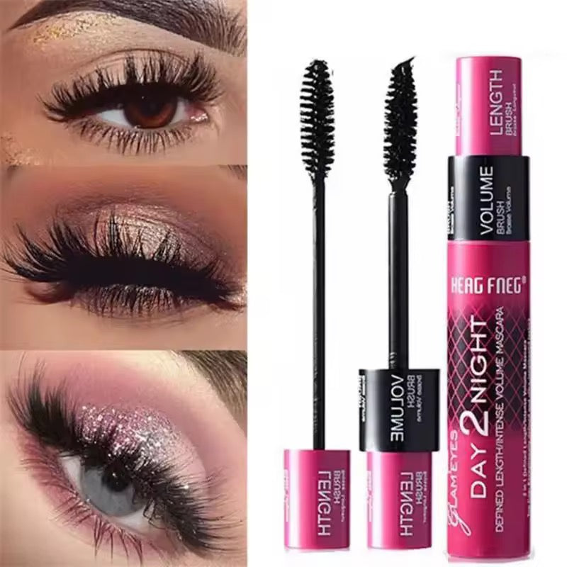 2-in-1 Curl & Volume Mascara – Waterproof & Long-Lasting