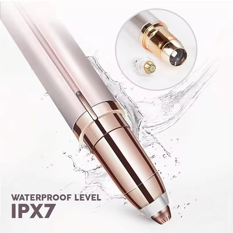 Portable Electric Eyebrow Trimmer Pen – Painless Precision Hair Remover
